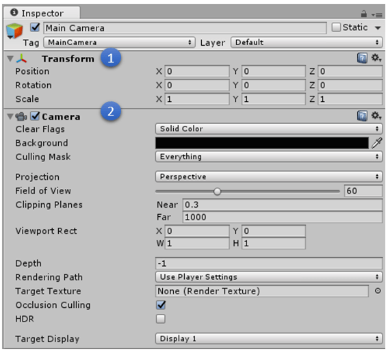 Setting up the Camera Setting up the Camera