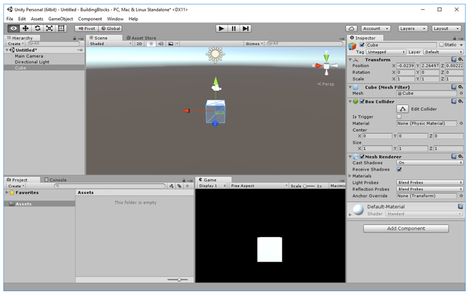 Adding a New Object in Scene Adding a New Object in Scene