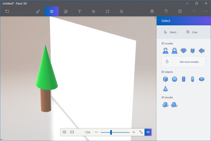 Preview 3D Object in Paint 3D