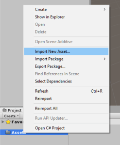 Import Assets